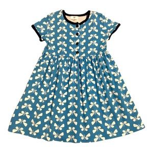 EUC! Hanna Andersson Butterfly Play Dress Size 120 (6-7)